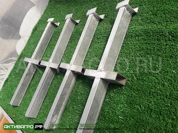 Фундамент для теплицы из свай Фундамент для теплицы из свай